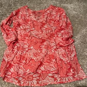 Women’s Flower Summer Top